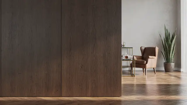 Executive Suite (Standing) video call backdrop