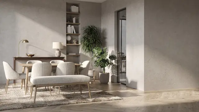 Financial Advisory (Standing) video call backdrop