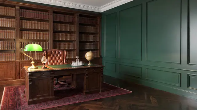 Law Firm (Standing) video call backdrop