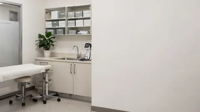 Medical Clinic (Seated) video call backdrop