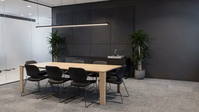 Meeting Room (Standing) video call backdrop