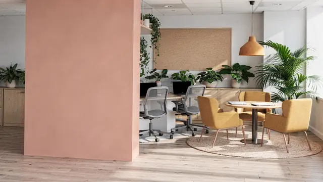 Recruitment Agency (Standing) video call backdrop