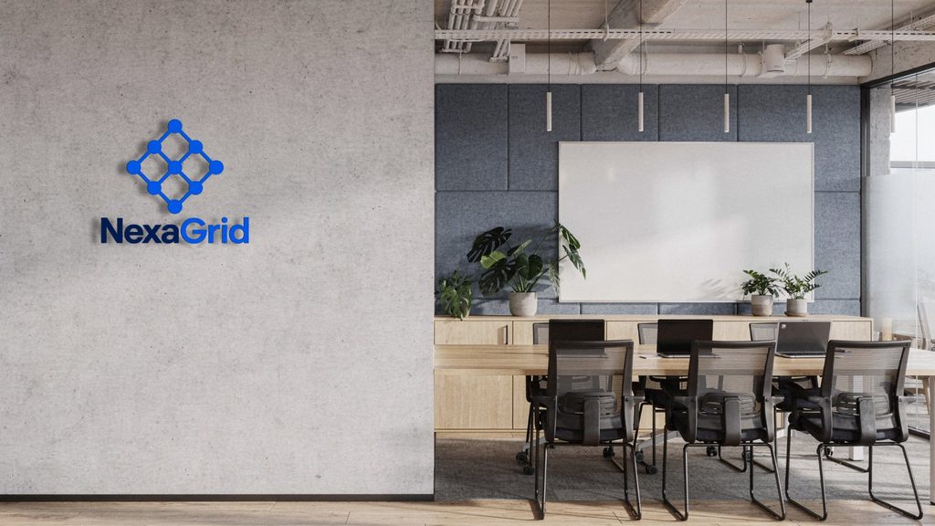 Video call with the logo of NexaGrid
